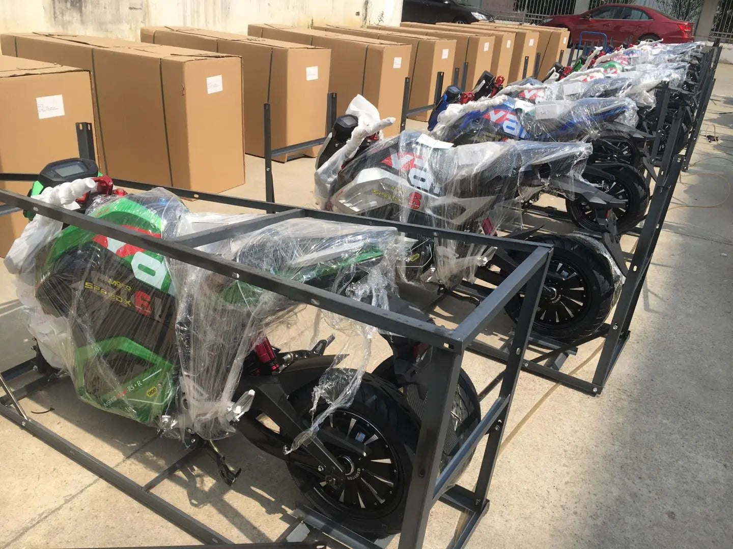 Moto Électrique Commander Sans Batterie – Puissance 3KW/3500W, Vitesse 120 km/h | ParisPetitPrix
