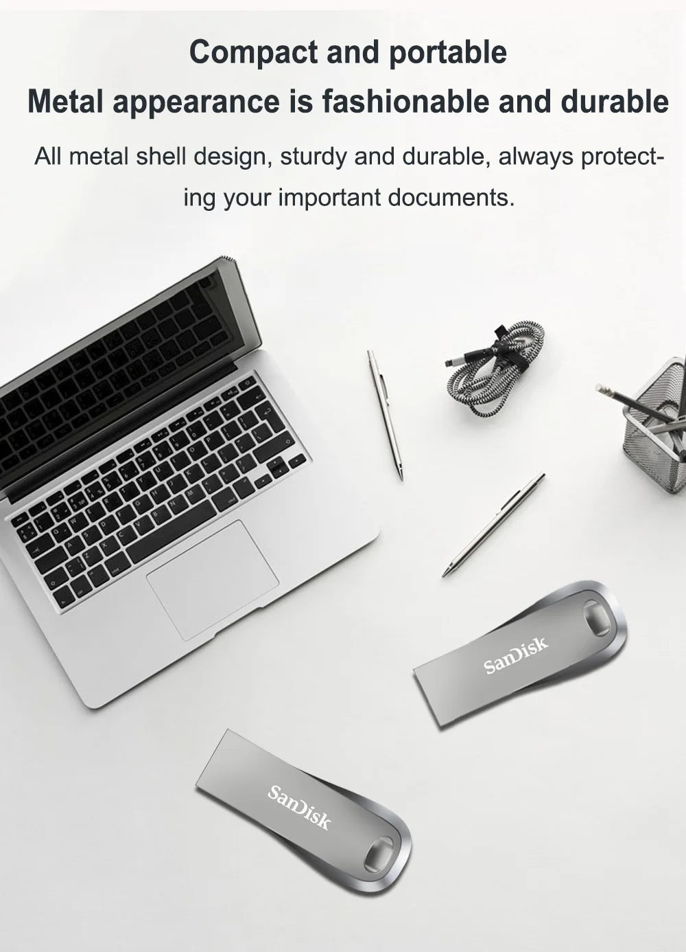 SanDisk CZ74 Ultra Luxe USB 3.2 Gen 1 clé USB 32GB 64GB 128GB 256GB 512GB 1TB vitesse rencontre le mot de passe de style-protégez vos fichiers