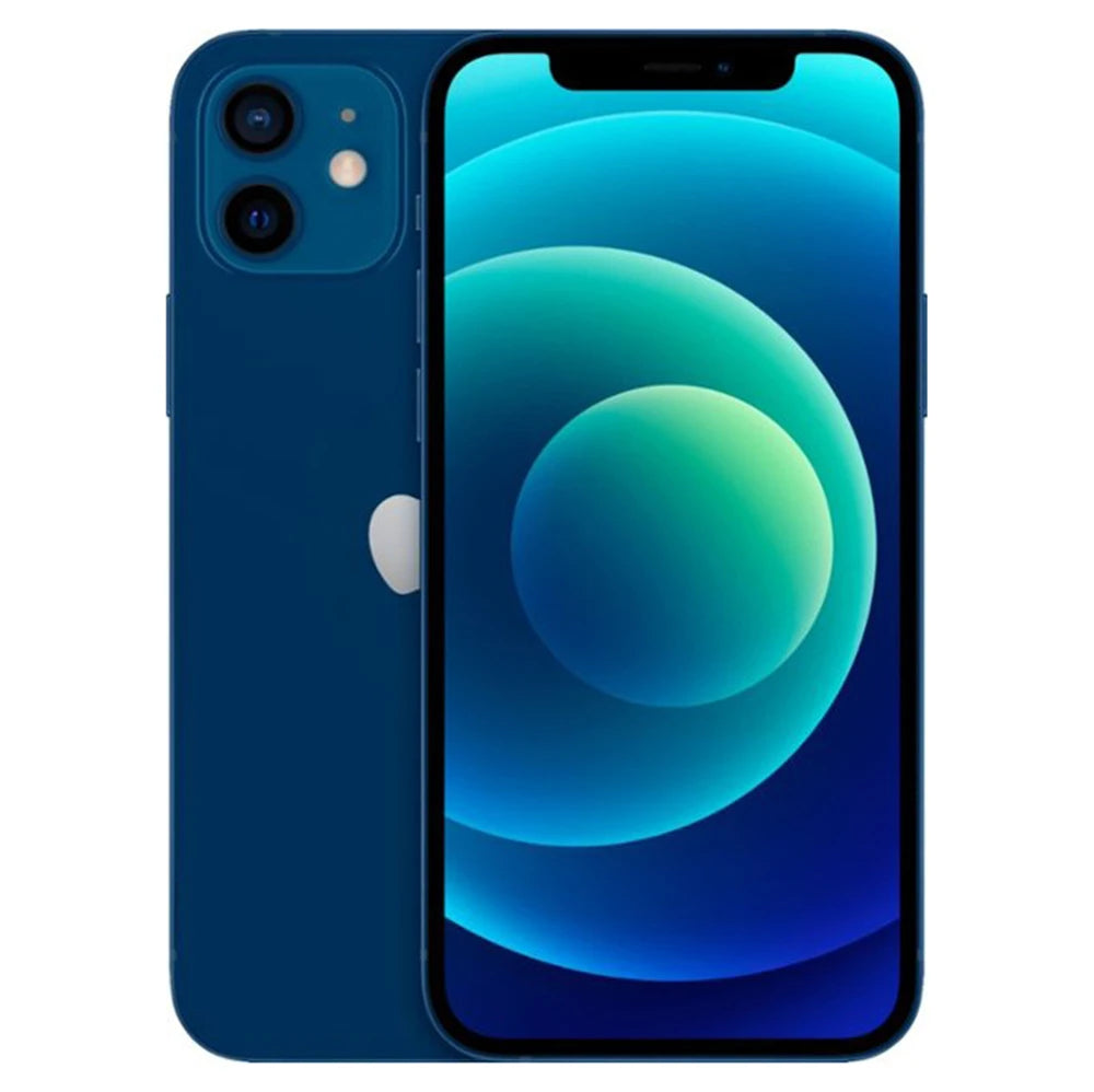 Apple iPhone 12 64/128GB 5G LTE Mobile phone 6.1-4GB&64/128GB IOS A14 Bionic Hexa Core Dual 12MP Face ID Cellphone