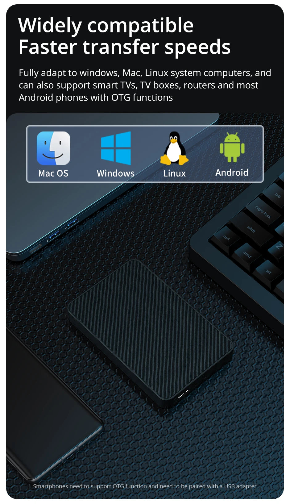 Disque dur externe portable HDD, 2.5 Go, 250 Go, 320 Go, 1 To, USB 3.0, ordinateur de bureau, PC, lapmedicents, consoles de jeu, TV, PS5, Xbox, 500