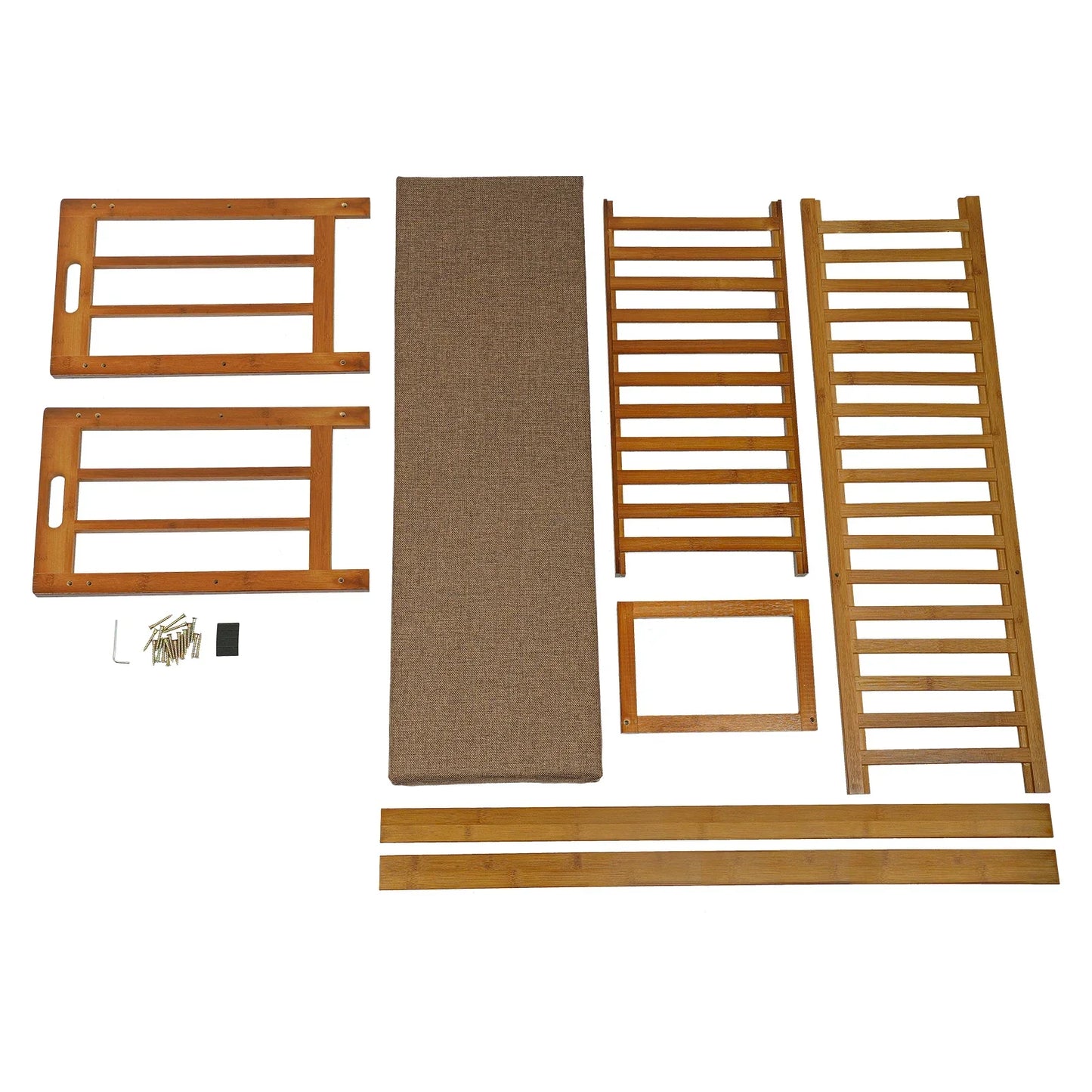 Banc à Chaussures Moderne Bymaocar – 3 Tiroirs, MDF Blanc, Grande Capacité 18-24 Paires