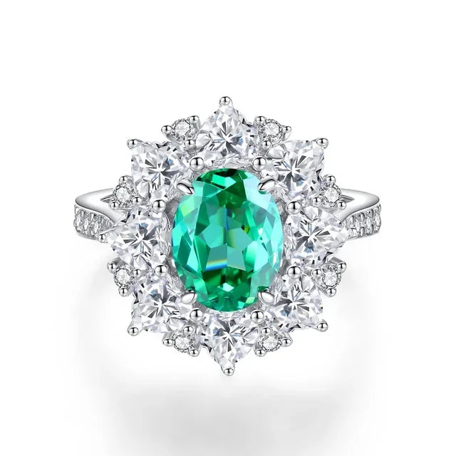 💍 Bague Femme en Platine avec Diamants – Style Classique