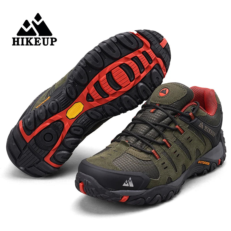 🥾 HIKEUP Chaussures de Randonnée pour Hommes – Trekking et Outdoor