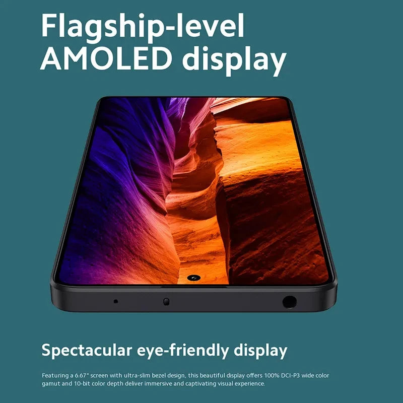 Xiaomi Redmi Note 13 5G – Version Mondiale, Écran 6,67" AMOLED 120Hz, Triple Caméra 108MP, Batterie 5000mAh