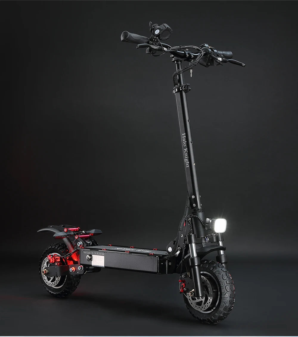 Halo Knight T104 2000W 65KM/H Powerful Electric Scooter 52V 21Ah Professional Dual Motor Adult E Scooter Cheap Fast Escooter