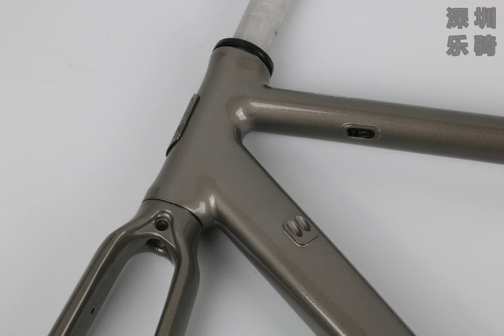 Le Cadre: TSUNAMI-Road Bicycle Frame, R1 Aluminum Alloy, 700C Rim Brake, C Clamp, Bicycle Rear Frame, Carbon Fork, New, 2024
