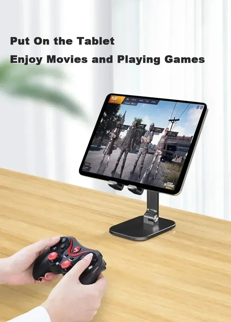 Support de téléphone portable de bureau pour IPhone IPad Xiaomi support de tablette de bureau pliable réglable support de téléphone portable de Table universel