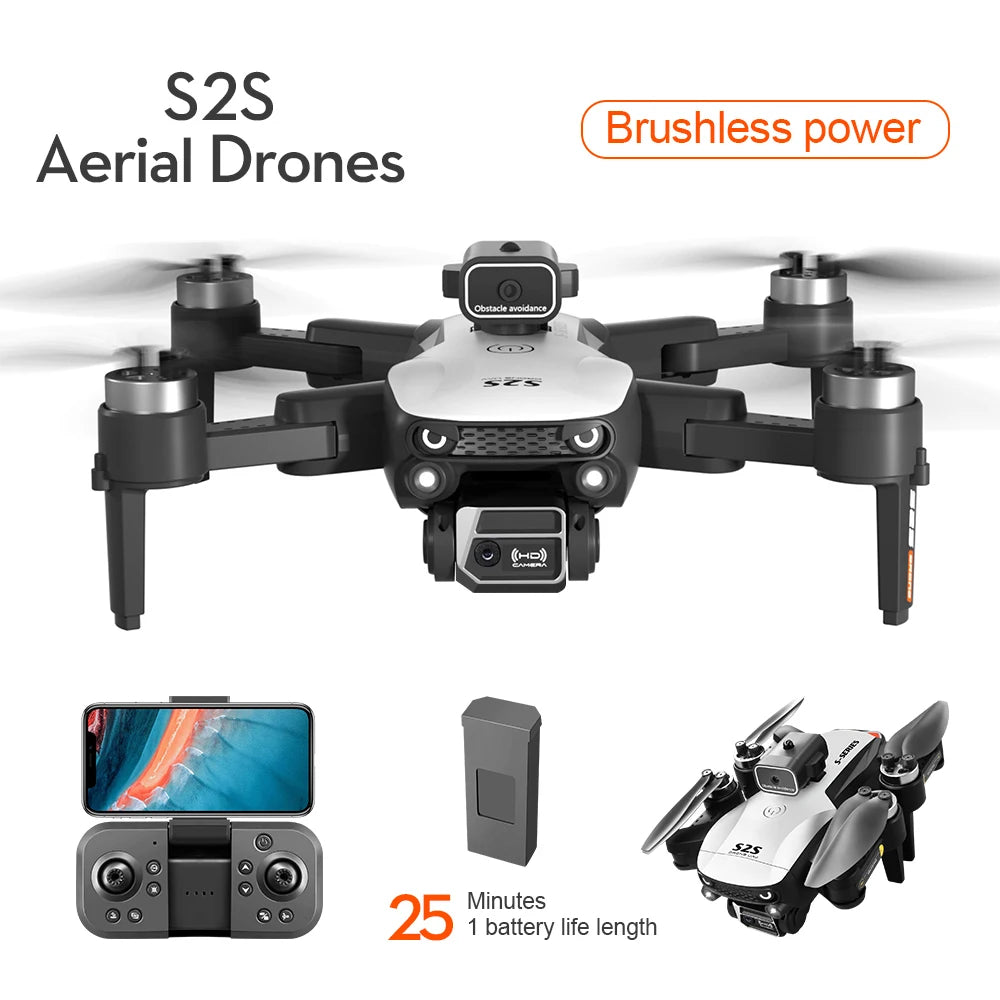 Drone LSRC-S2S - Quadcopter Professionnel HD 8K