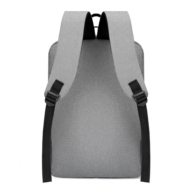 Waterproof business backpack for men, with USB port and suitable for 15.6 inch laptops, offering large storage capacity.