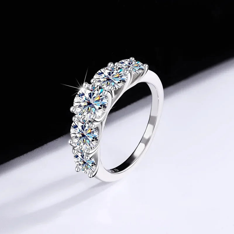 Bague Femme Mariage Or Blanc 18K avec Diamant – Certificat GRA
