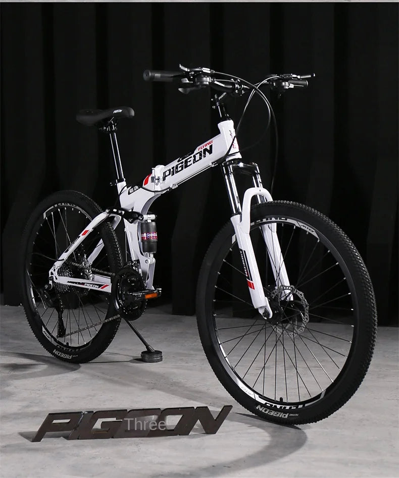 Vélo de Montagne Pliant pour Hommes - Idéal pour les Aventures en Plein Air