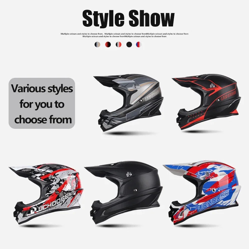 Casque de motocross classique pour hommes et femmes, casque de course, motocross, descente, hors route, rallye, endflats, adultes, femme, 2023