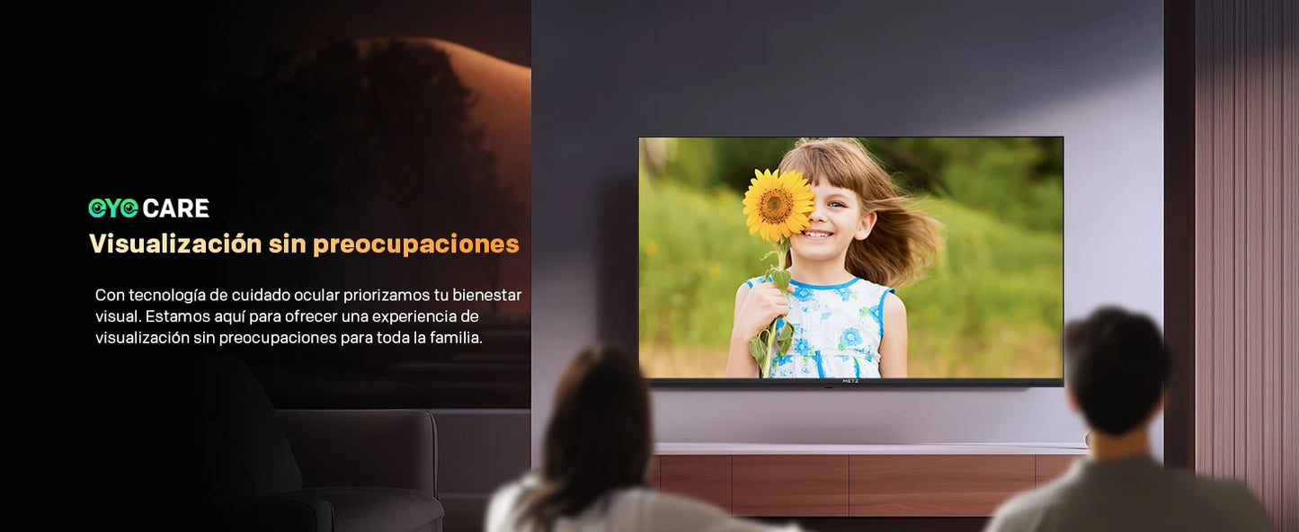 METZ MQF7000Z Smart TV OLED QLED – Google TV avec Eyecare 3.0