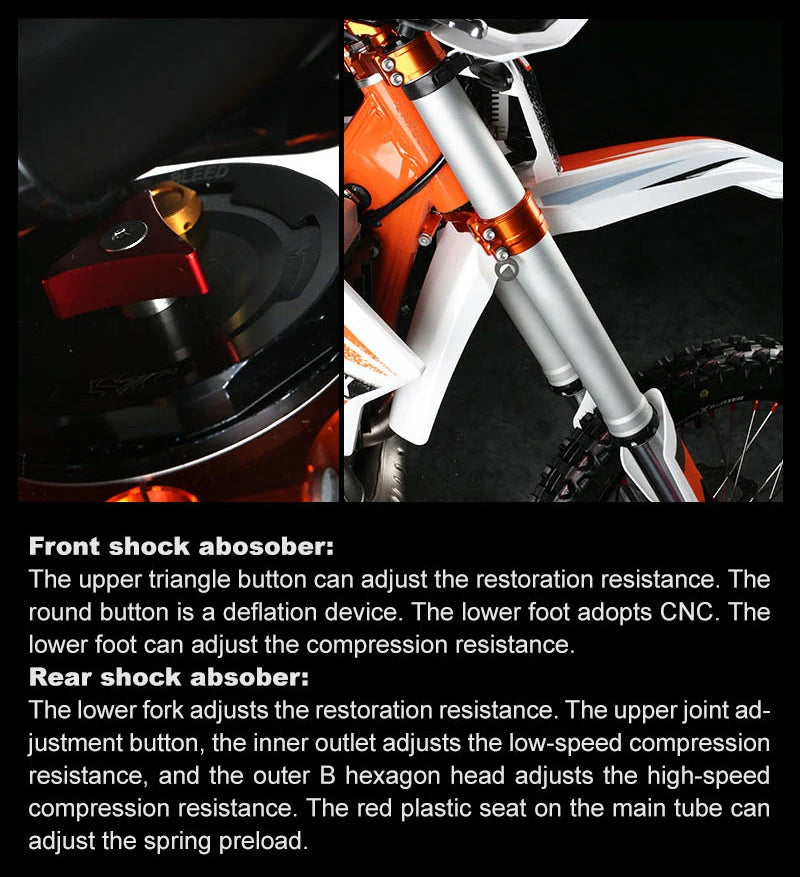 đïž KAMAX 250cc 2 Temps â Moto Tout-Terrain pour Adultes
