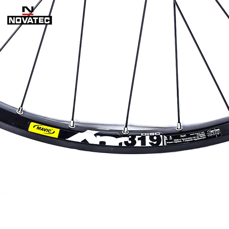 Novatec 26/27.5/29inch Mountain bike wheelset D041/D442 15X100/110 12X142/148 7-11 speed 32H Disc brake Thru MTB Bicycle wheel