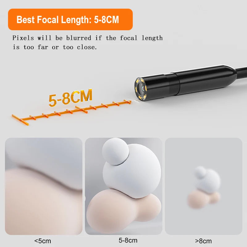 Caméra Endoscope avec Écran 4.3" – Inspection Haute Définition !