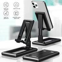 Support de téléphone portable pliable pour tablette, pour iPad, iPhone, Samsung, support de bureau réglable, support pour Smartphone