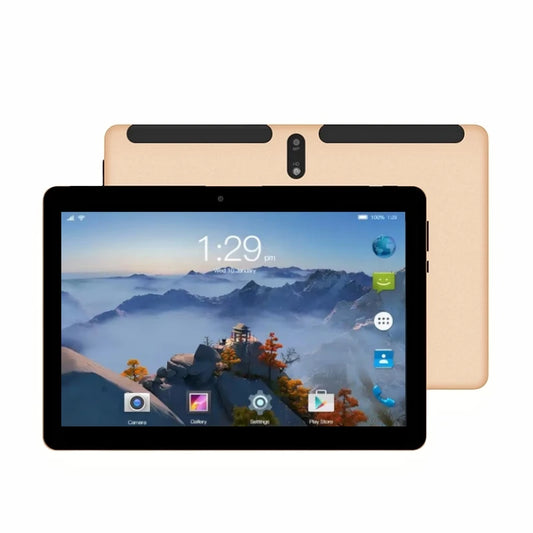 Tablette PC 10.1 pouces, 3 go de RAM, 32 go de ROM, MTK9863, Android 9.0 X10, Quad Core, 1280x800, IPS, double caméra, WIFI, type-c, 5000mAh