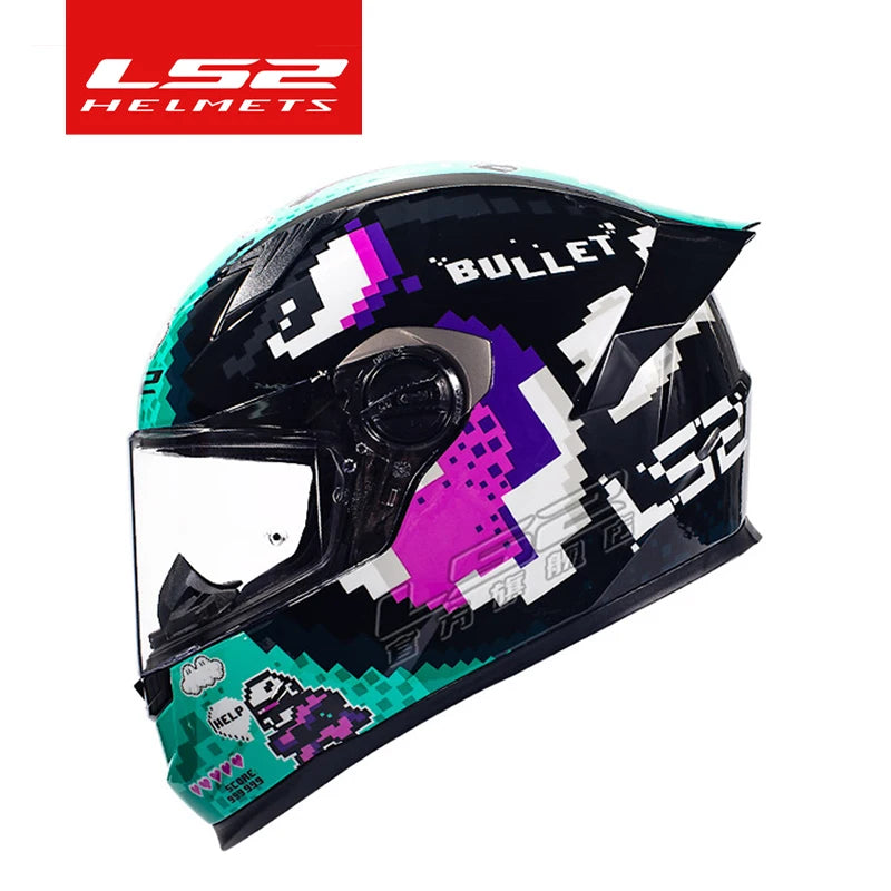 Casque Moto LS2 Intégral ABS – Certifié ECE R22.05 – Léger & Confortable