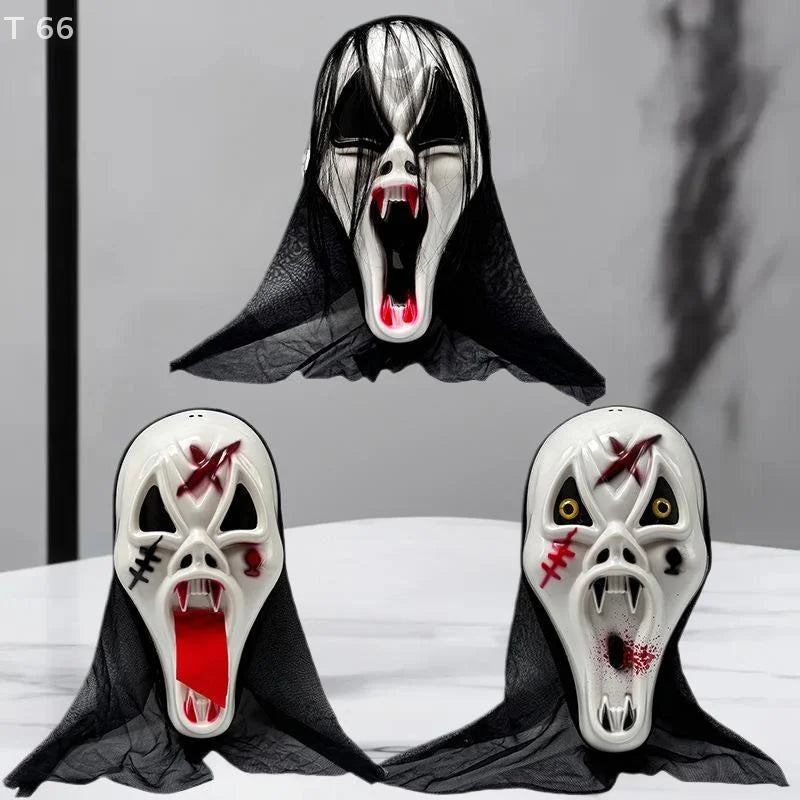 Masque Squelette Respirant – Halloween et Cosplay Effrayant