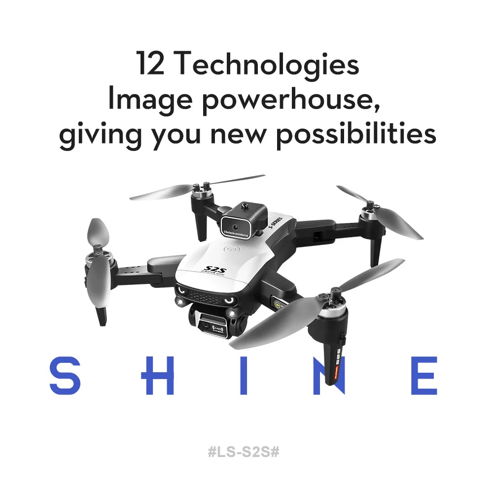 Drone LSRC-S2S - Quadcopter Professionnel HD 8K