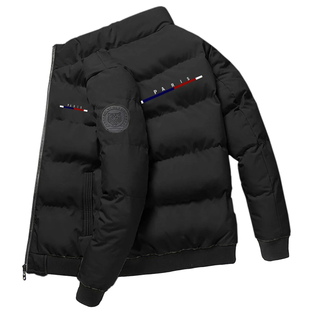 🧥 Doudoune Imperméable pour Hommes – Manteau Chaud Hiver 2025