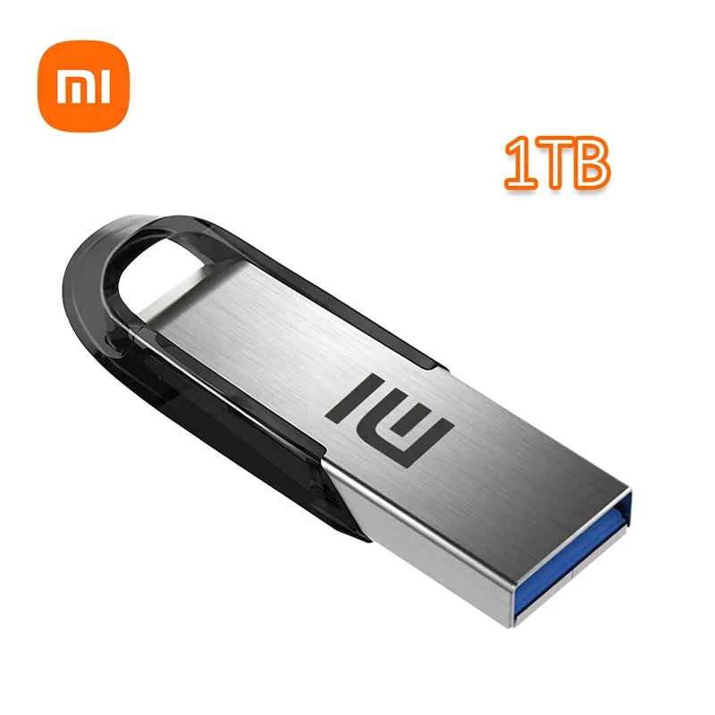 Xiaomi 2 to USB clé USB clé 1 to mémoire étanche U disque haute vitesse USB 3.2 Transmission de données métal USB clé USB OTG