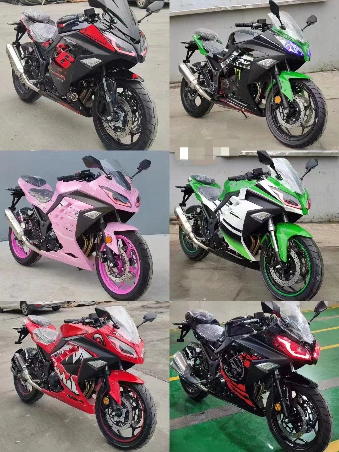Moto Sport 250cc – Type Kawasaki Ninja, 110 km/h