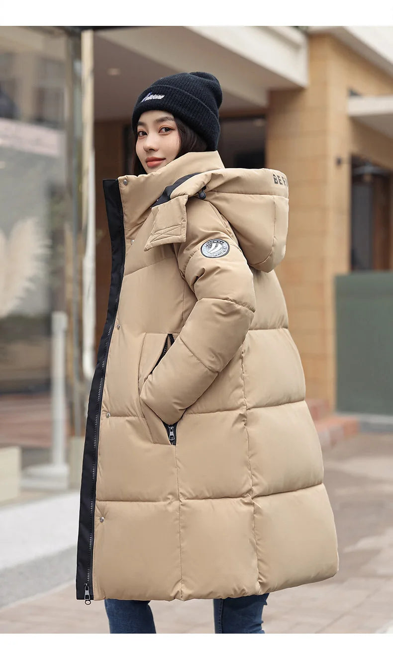 Veste femme épaisse à capuche – Hiver 2025 | ParisPetitPrix