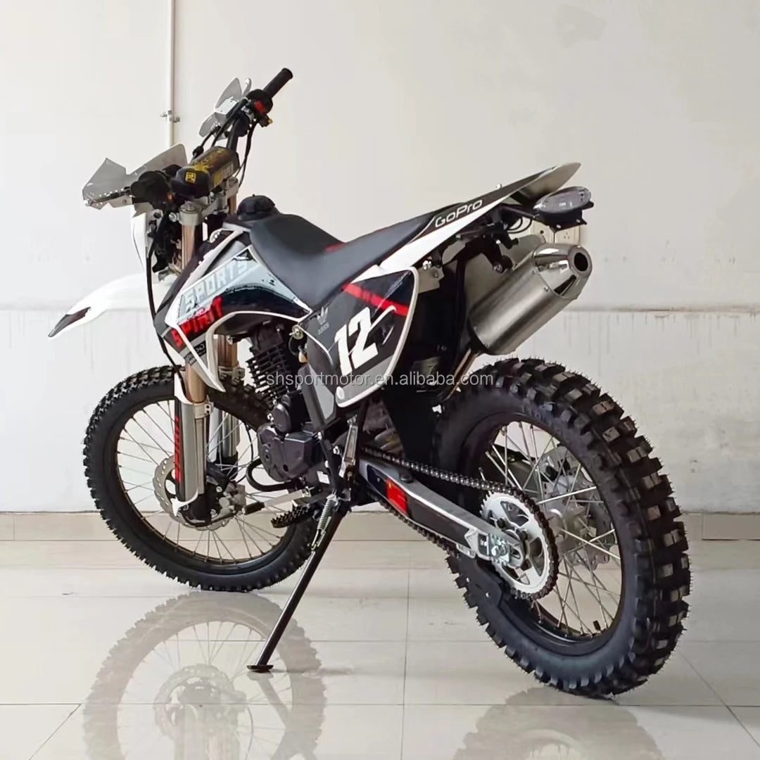 Dirt Bike 250cc SIHAO – Puissance et stabilité pour adultes