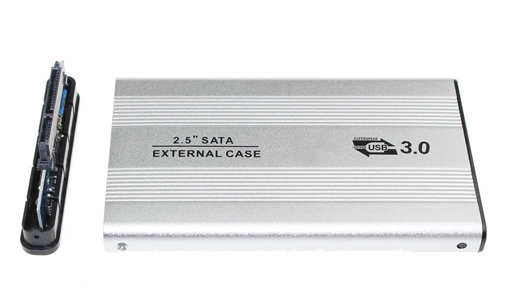 Boîtier de disque dur externe SATA III vers USB 3.0, 2.5 pouces, 5Gbps, boîtier SSD, ordinateurs de bureau Windows Mac remplaçables à chaud