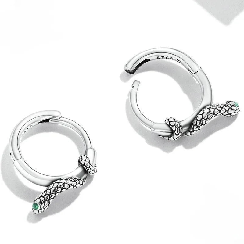 REETI – boucles d'oreilles serpent en argent Sterling 925, bijoux créatifs et Sexy pour femmes, cadeau personnalisé