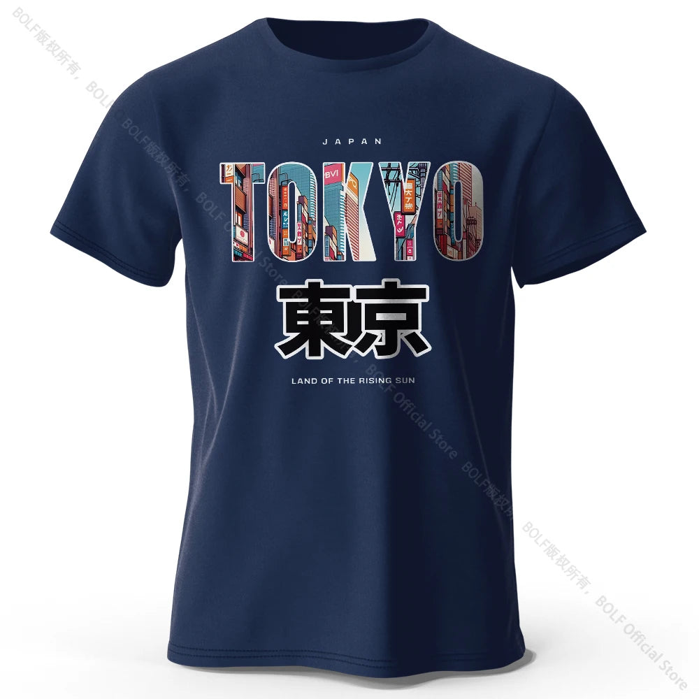 👕 T-shirt Homme BOLF 100 % Coton – Confort & Style Sport Casual