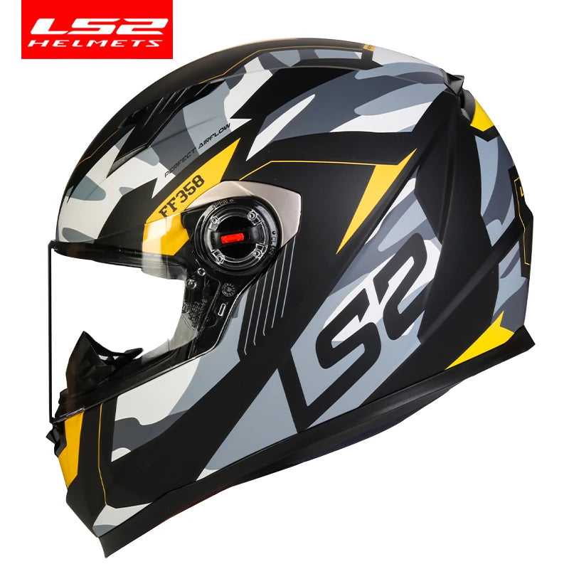 Casque Moto LS2 Intégral ABS – Certifié ECE R22.05 – Léger & Sécurisé