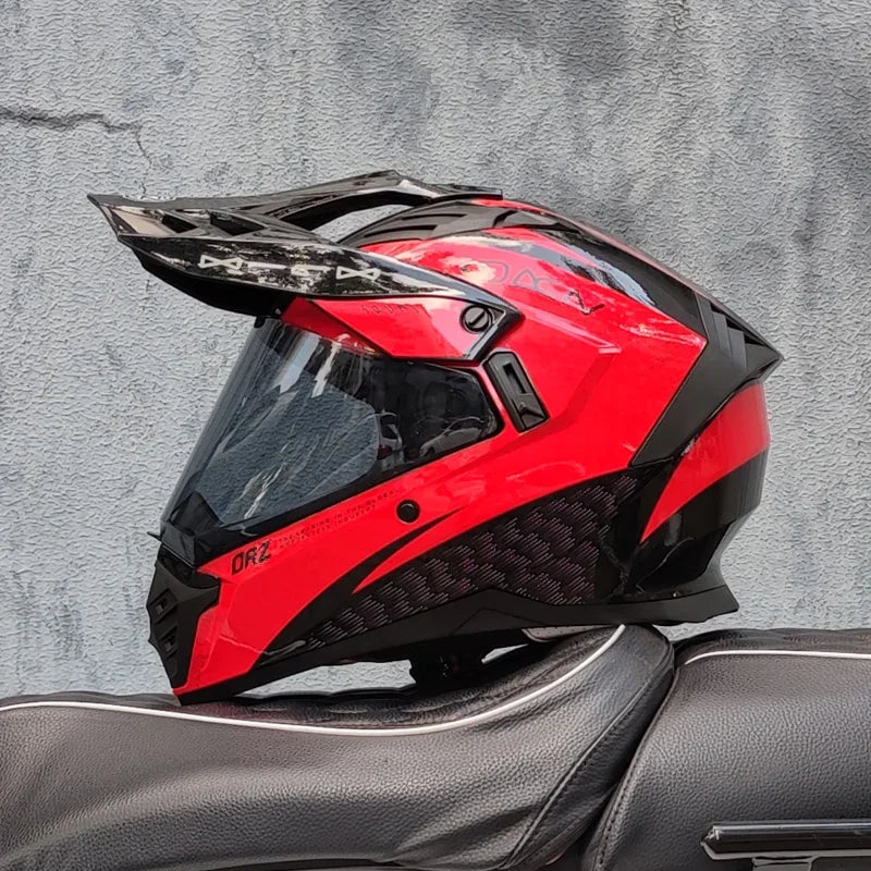 Casque Moto ORZ Intégral ABS – Certifié DOT – Léger et Sécurisé