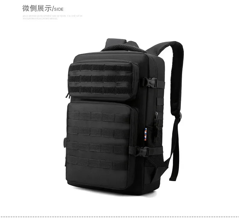 Sac à Dos Outdoor 35L – Imperméable, Anti-vol, Camping & Randonnée