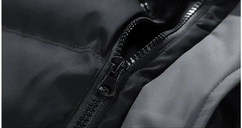 🧥 Doudoune d’Hiver Homme à Capuche – Coupe Décontractée, Chaude & Stylée (Taille jusqu’à 5XL)