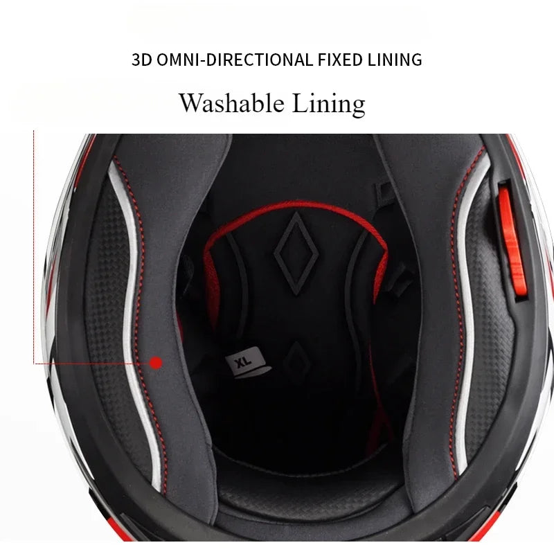 Casque Motocross Tout-Terrain ABS DOT & ECE – Protection et Confort