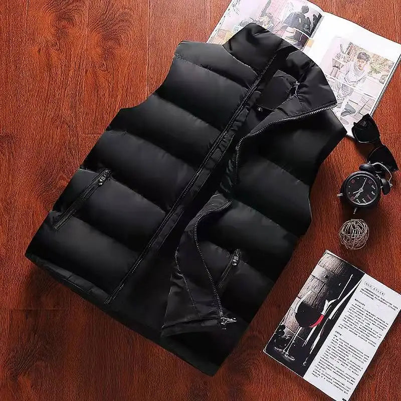 Ärmellose Weste für Herren – warme und wasserdichte Jacke