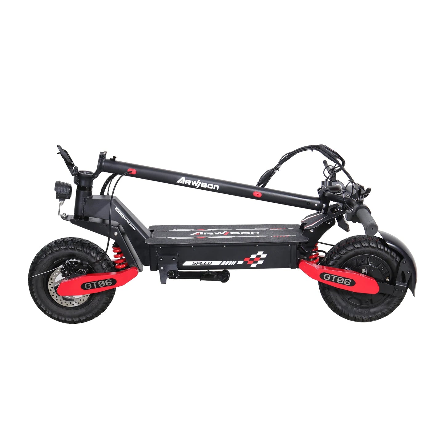 ARWIBON GT06 – Trottinette Électrique Adulte 1200W 48V 23.4Ah | Pneus 11” Tout-Terrain, Pliable, 60 km Autonomie