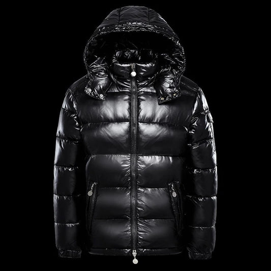 Parka d’Hiver Brillante pour Hommes – DIMUSI