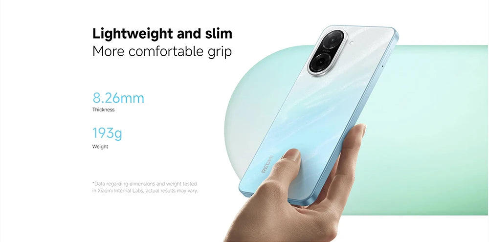 Smartphone Xiaomi Redmi A5 – Version Mondiale, Écran 6.88", 5000mAh, Double SIM