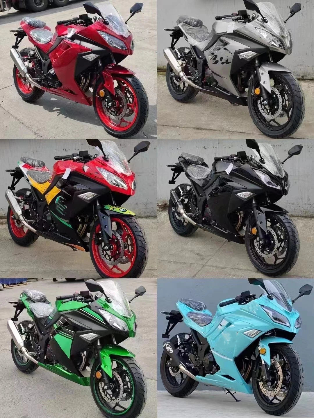 Moto Sport 250cc – Type Kawasaki Ninja, 110 km/h