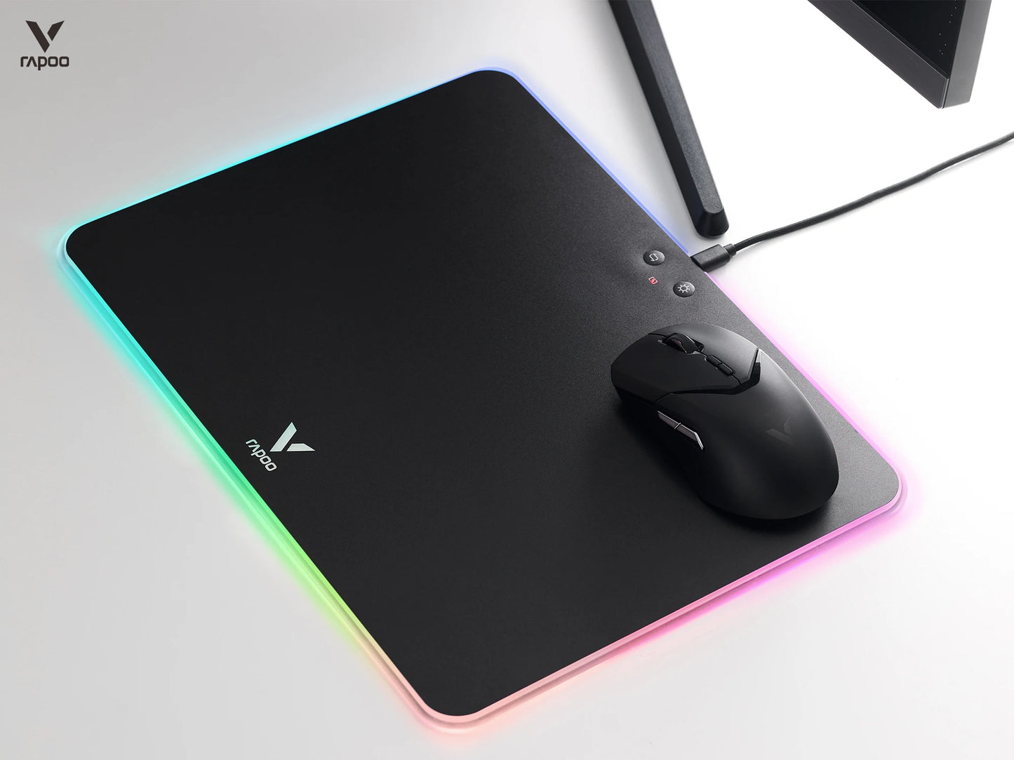 Rapoo VT9PRO – Souris de jeu sans fil légère 68g, 26000 DPI, autonomie 160H