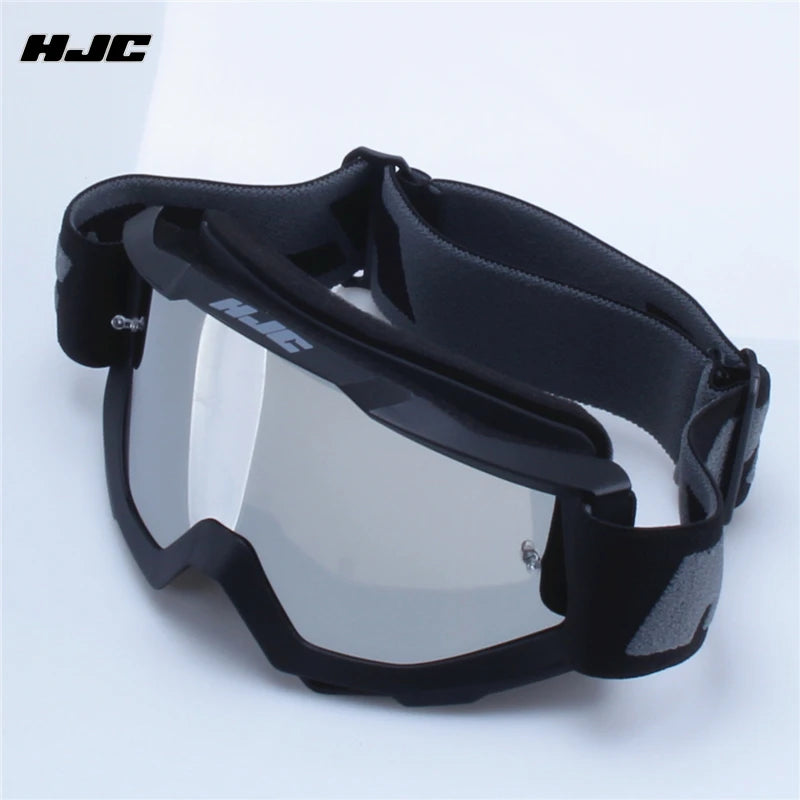 Lunettes de Soleil Moto HJC – Unisexe, Protection Motocross, Vision Nocturne, Style Vintage