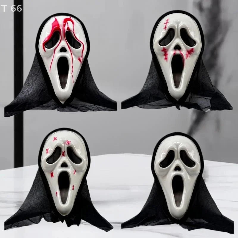 Masque Squelette Respirant – Halloween et Cosplay Effrayant