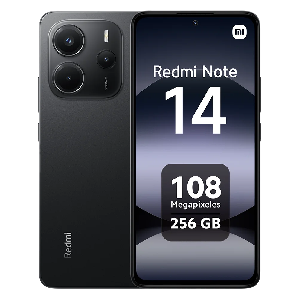 Xiaomi Redmi Note 14 – 6,67" AMOLED, 6/8 Go RAM, 128/256 Go, Triple Caméra 108MP