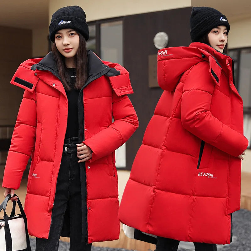 Veste femme épaisse à capuche – Hiver 2025 | ParisPetitPrix