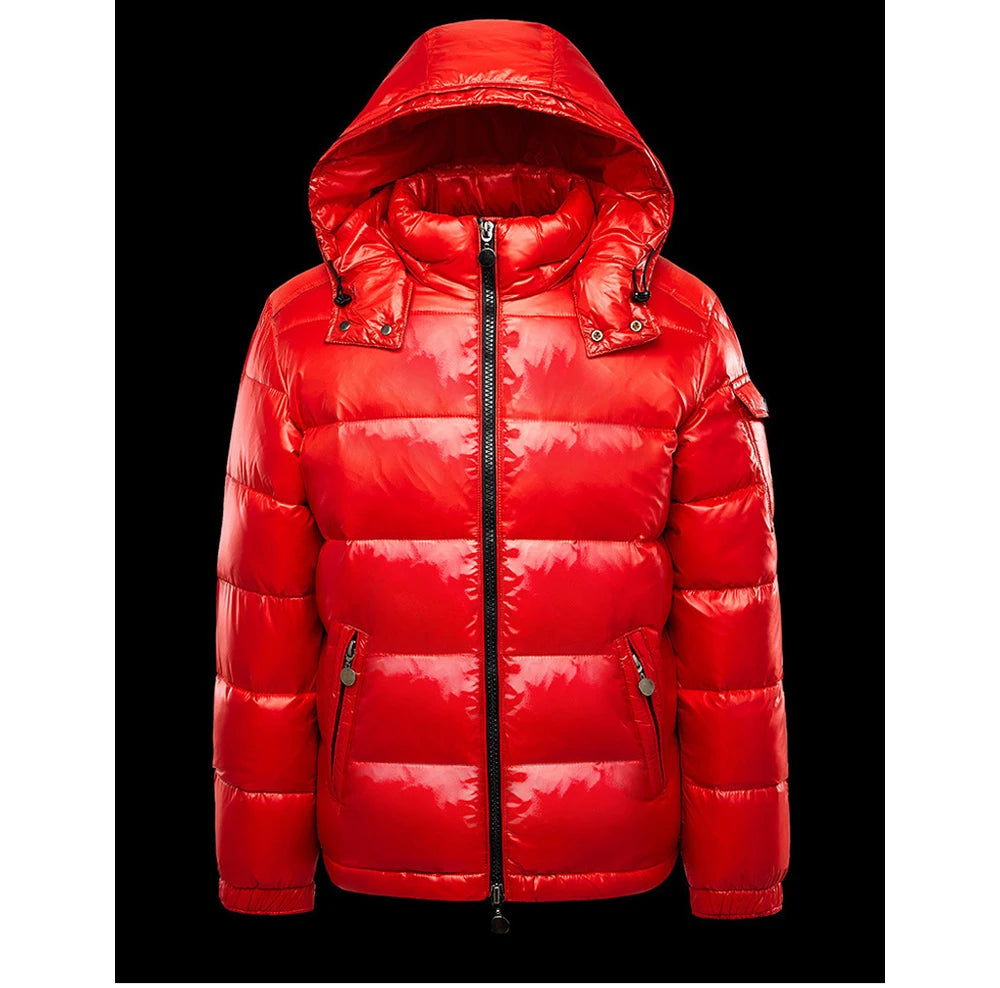 Parka d’Hiver Brillante pour Hommes – DIMUSI