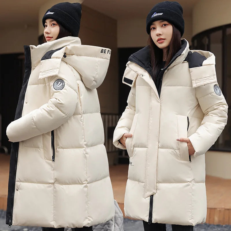 Veste femme épaisse à capuche – Hiver 2025 | ParisPetitPrix